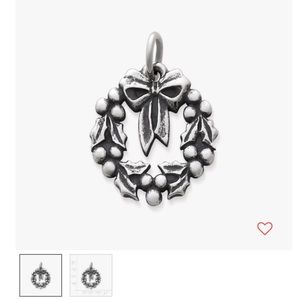 James Avery Holiday Wreath charm